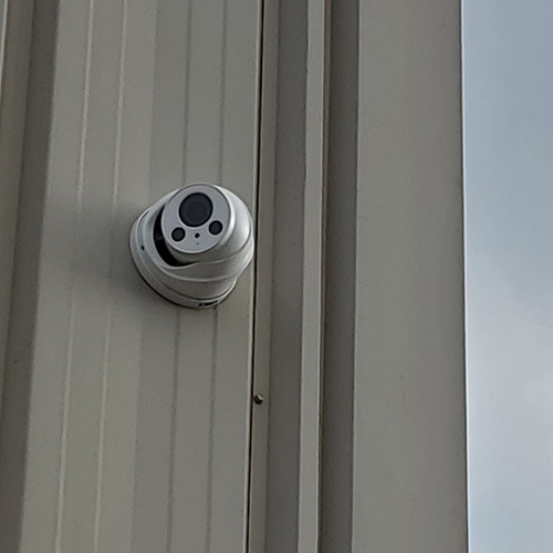 Food Truck Parking Surveillance security camera