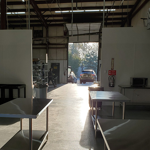 Food Truck Loading Door Loading door